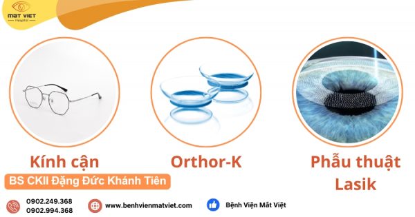 Các giải pháp an toàn điều trị tật khúc xạ